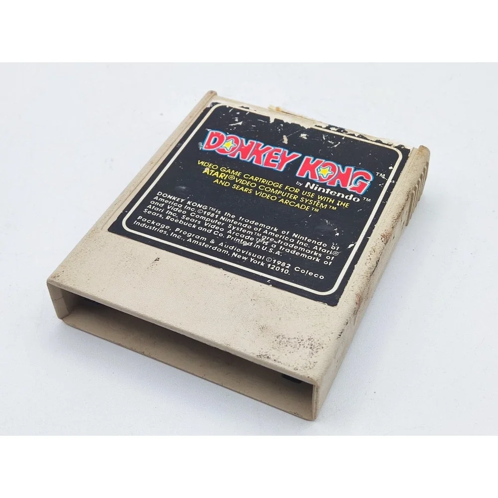 Donkey Kong Atari 2600, 1982 Cartridge